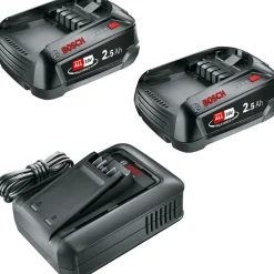 Bosch 1600A031T5 BATTERI OG LADER 18V 2,5 AH