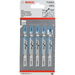 New Bosch T118A STIKSAVSKLINGE 5 STK