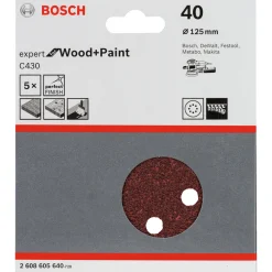 Online Bosch C430 EXPERT SLIBEBLAD Ø125 MM 40 5 STK