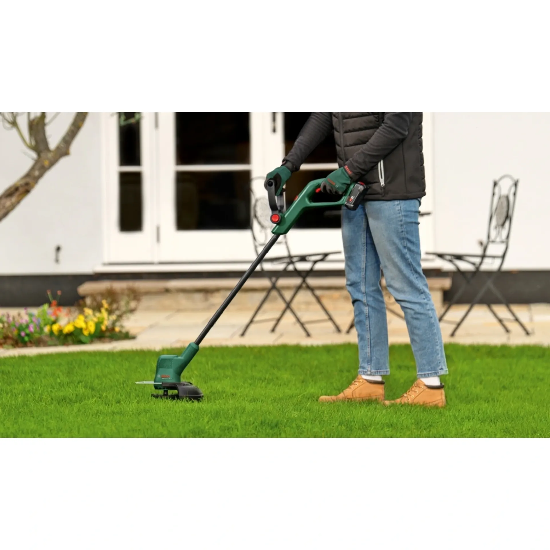 Best Bosch EASYGRASSCUT 18V-230 DURABLADE GRÆSTRIMMER 23 18,0 V UDEN BATTERI OG LADER