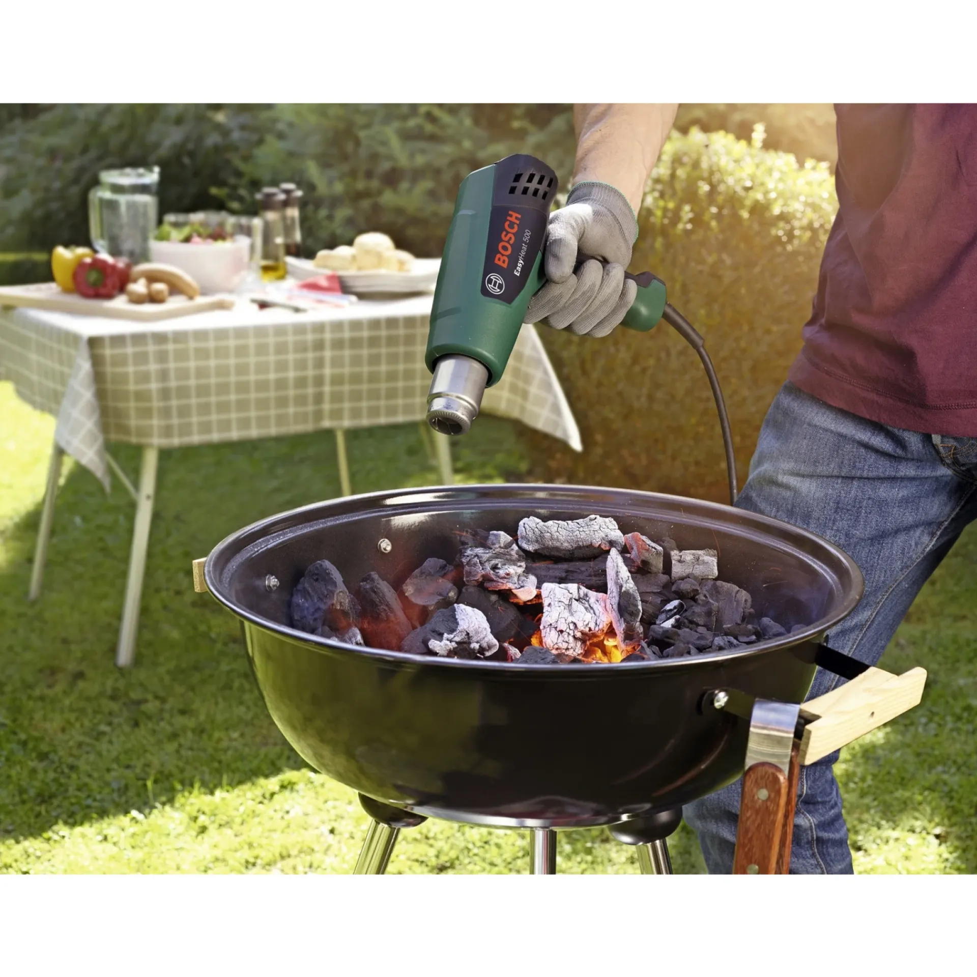Online Bosch EASYHEAT 500 VARMLUFTPISTOL 230V 1600W 1: 300 °C- 2: 500 °C