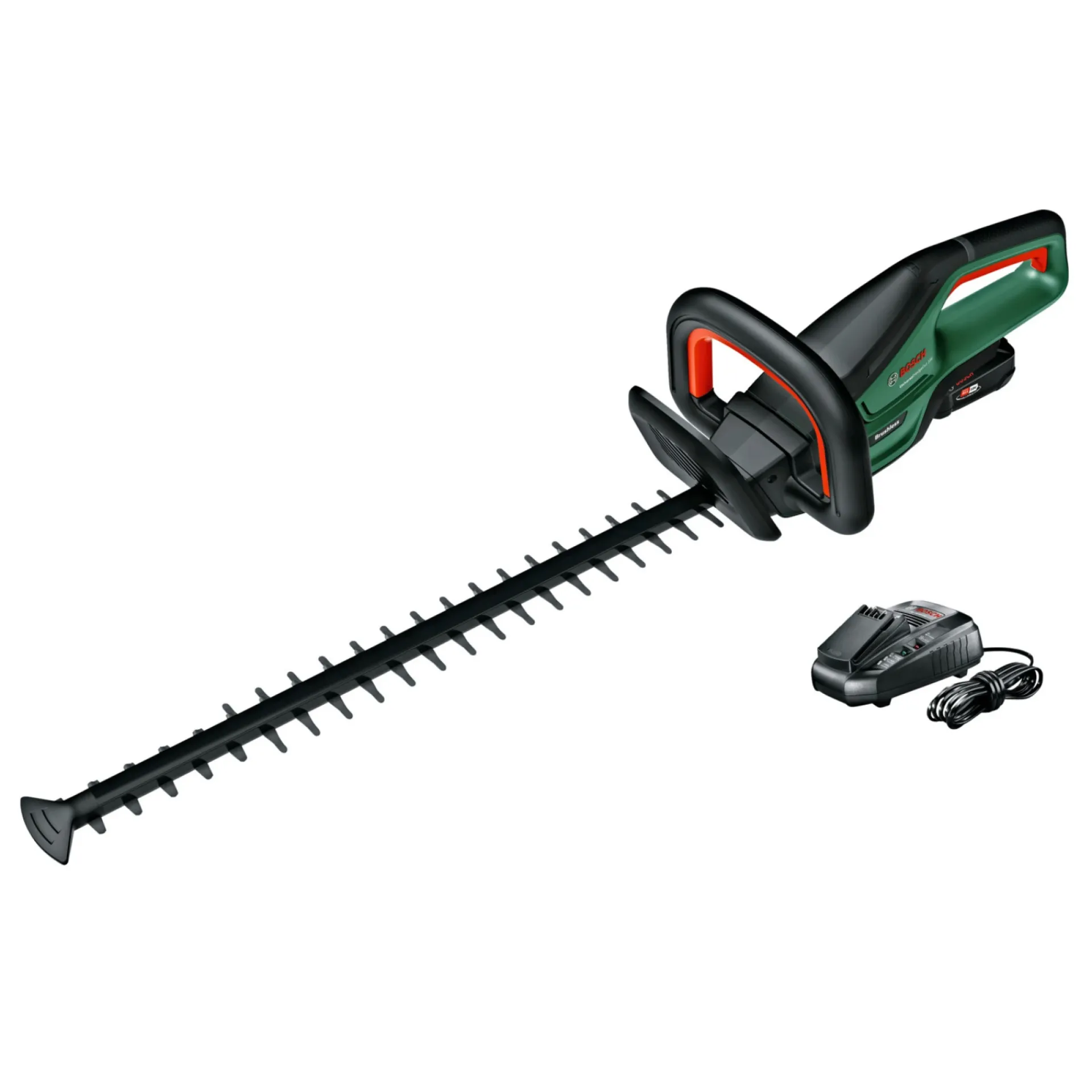 Best Bosch HÆKKEKLIPPER 55,0 CM MED BATTERI OG LADER