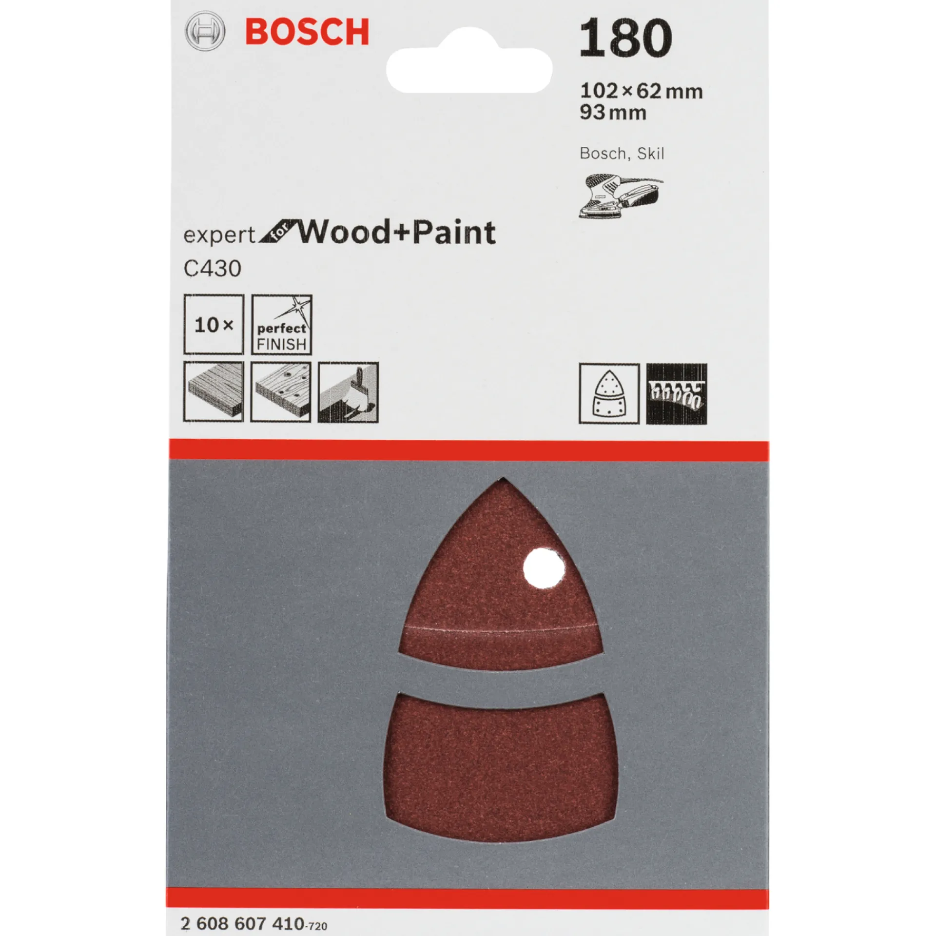 Bosch REDWOOD SLIBEARK 180 10 STK