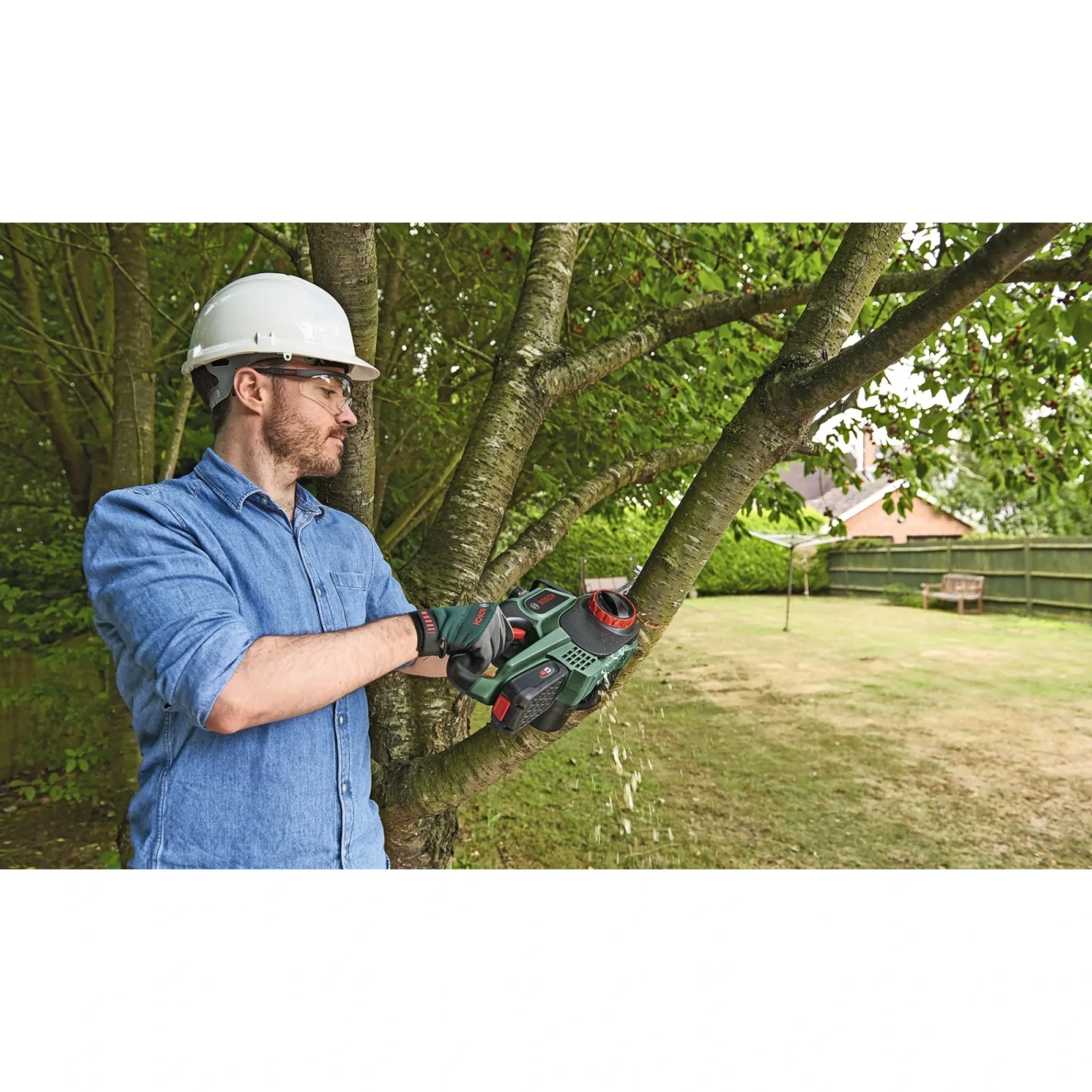 Outlet Bosch SOLO UNIV 200MM 18V KÆDESAV AKKU 20 CM UDEN BATTERI OG LADER