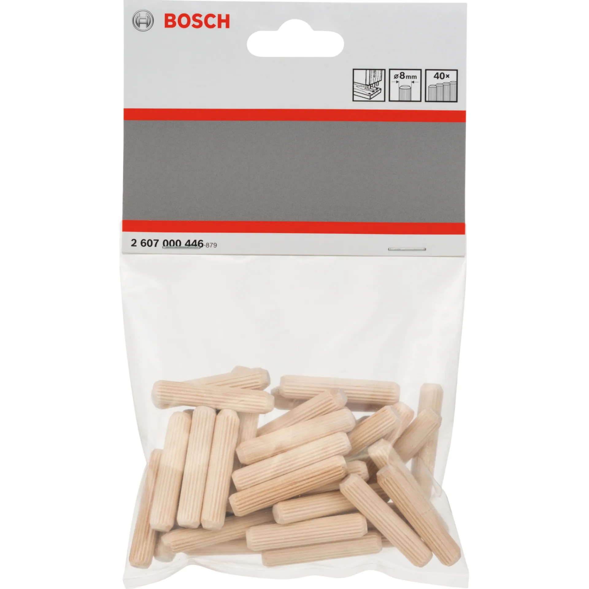 Sale Bosch TILBEHØR PRO TRÆDYVEL 8X40 MM 40 STK