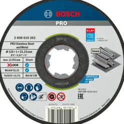 Hot Bosch TILBEHØR X-LOCK STDI SKÆRESKIVE 125MM 10 STK