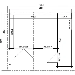 Sale BYGNORDIC FENJA HYTTE 21,3 M2