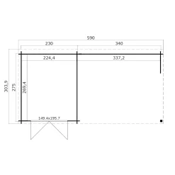Discount BYGNORDIC SIFF MULTIHAVEHUS 15,74 M2