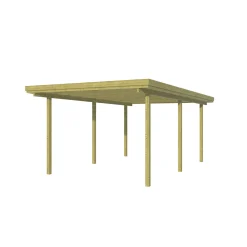 Discount BYG-SELV LYNGE 1.0E CARPORT 18 M2