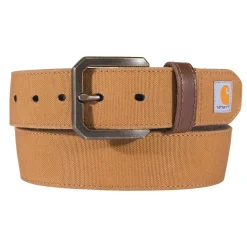 Discount Carhartt CANVAS DUCK BELT BÆLTE BRUN 36