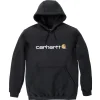Hot Carhartt SWEATSHIRT SIGNATURE-1708724 HÆTTETRØJE XL SORT