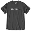 Sale Carhartt FORCE S/S LOGO GRAPHIC TSHIRT T-SHIRT S MØRK GRÅ