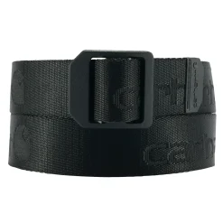 Carhartt NYLON WEBBING LADDER LOCK BELT/A0005768 BÆLTE SORT XL