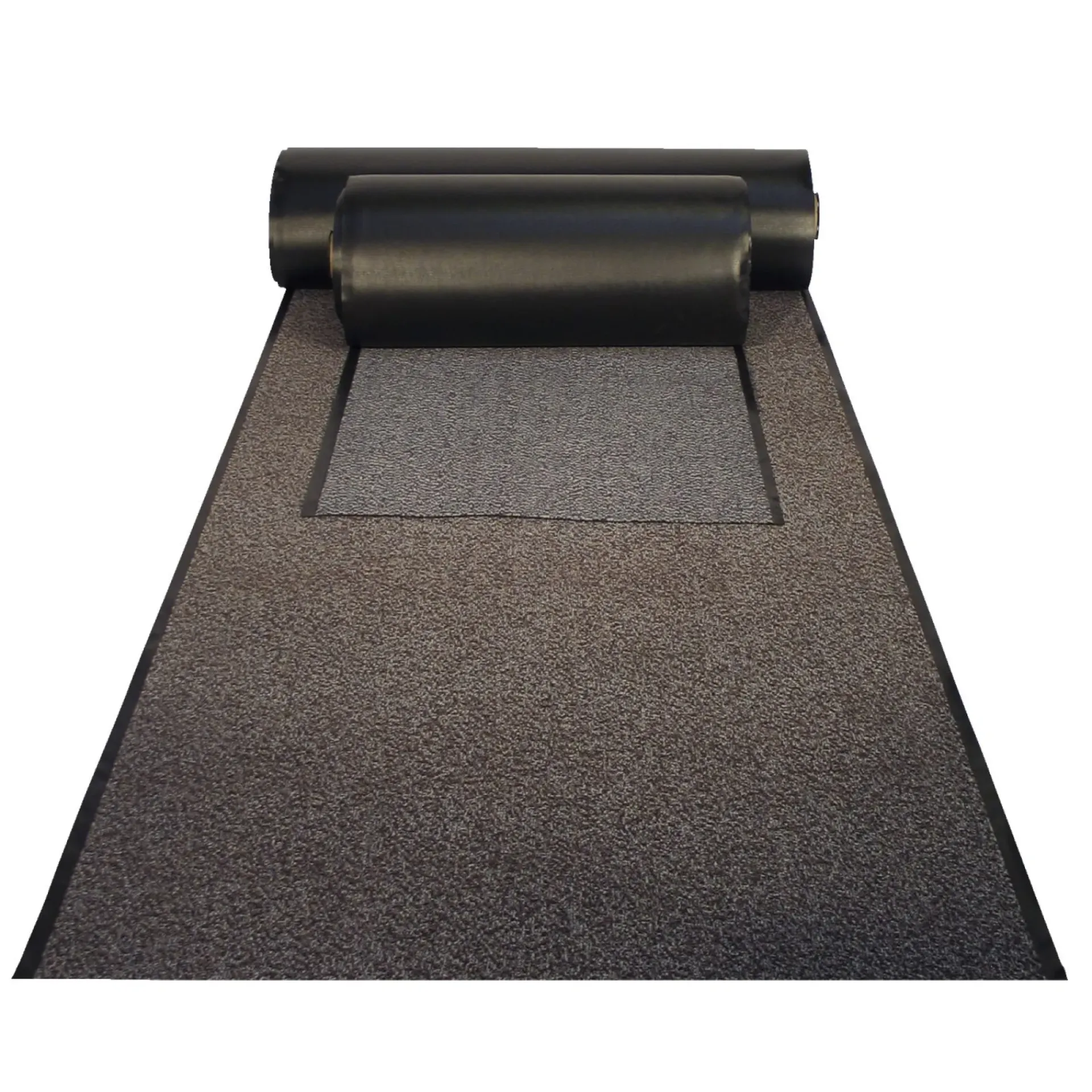 Outlet Clean Carpet CC-1100 SMUDSMÅTTE 130 X 200 CM LYS GRÅMELERET