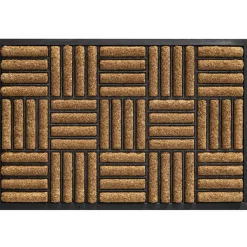 Best Clean Carpet GUMMIMÅTTE DØRMÅTTE 40X60 NATUR/SORT