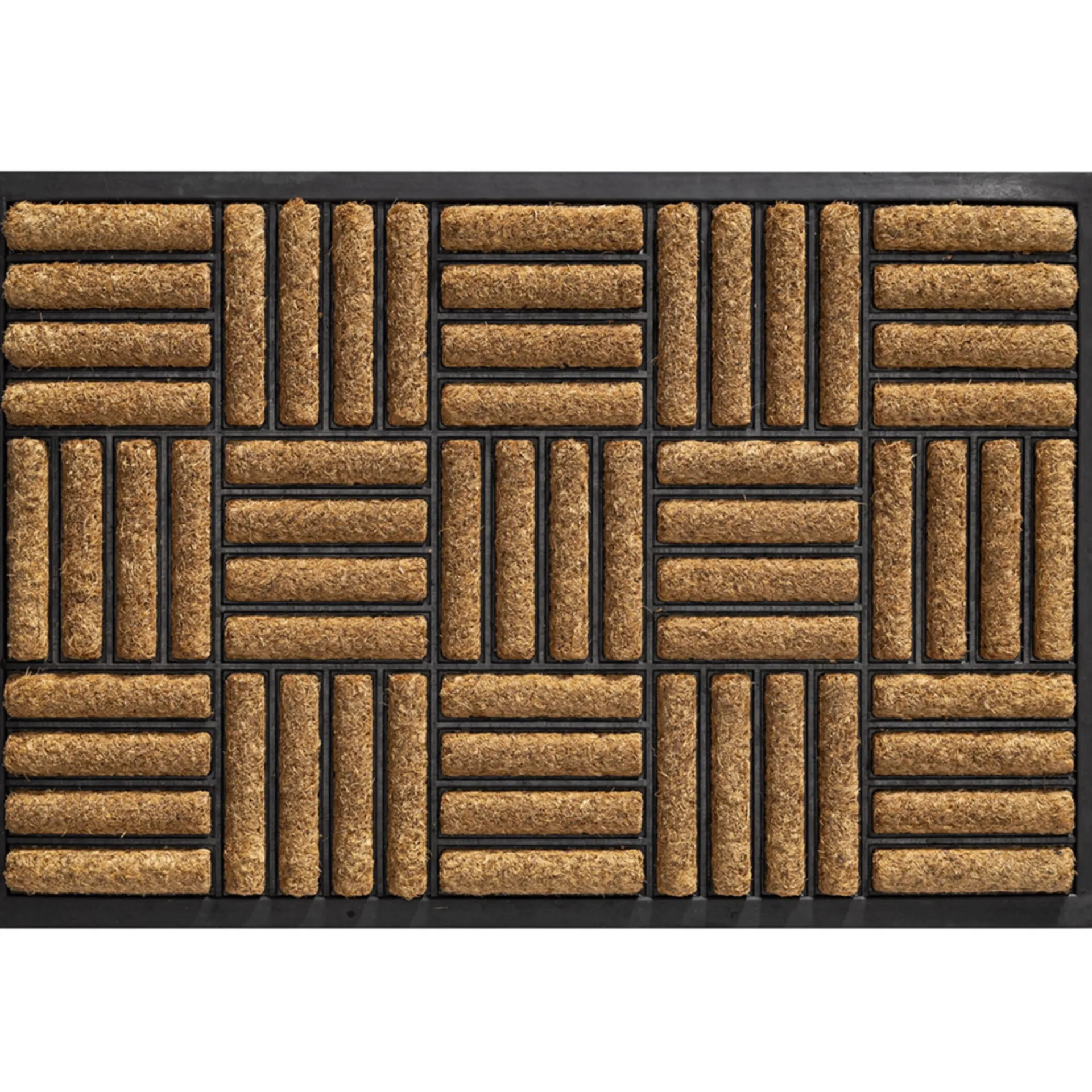 Best Clean Carpet GUMMIMÅTTE DØRMÅTTE 40X60 NATUR/SORT
