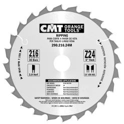 Online CMT Z24W NEG RUNDSAVKLINGE 216X2,8X30 MM