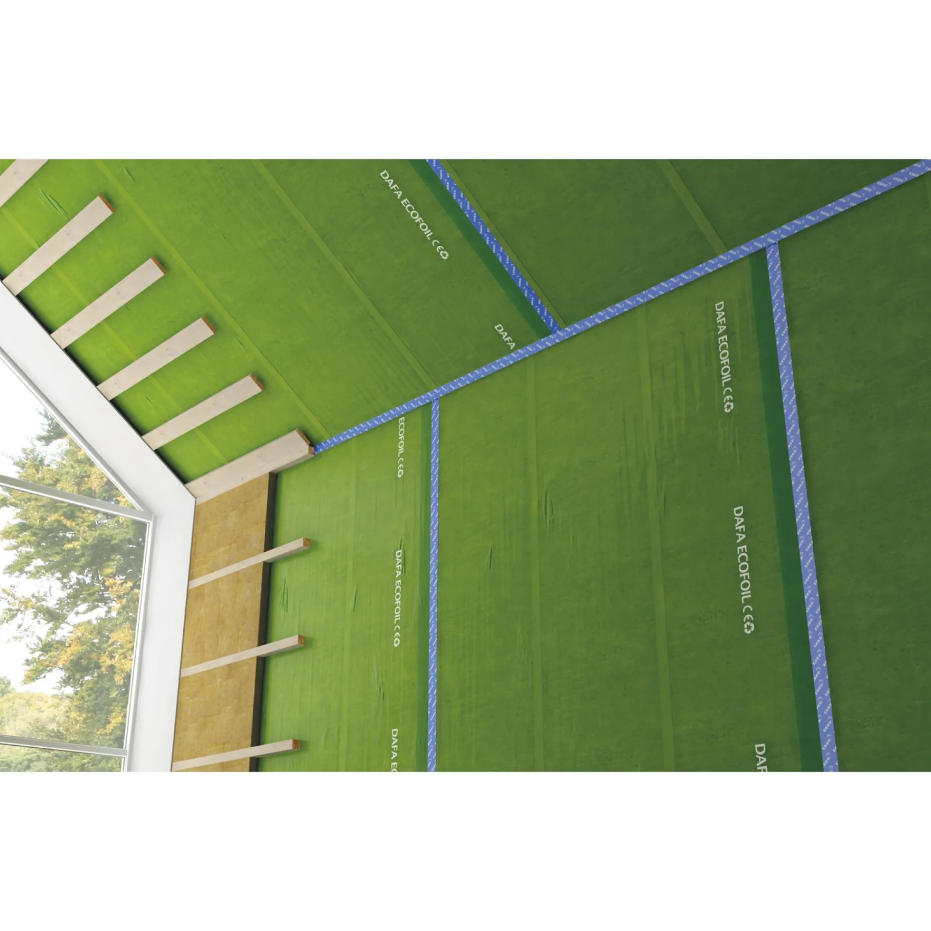 Outlet DAFA AIRSTOP SYSTEM ECOFOIL DAMPSPÆRRE 2 X 50 M