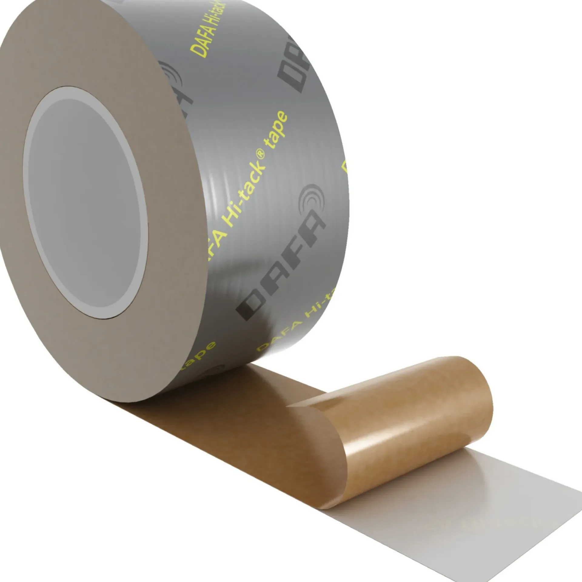 New DAFA AIRSTOP SYSTEM HI-TACK GRÅ PAPIRLINER DAMPSPÆRRETAPE 60 MM X 25 M