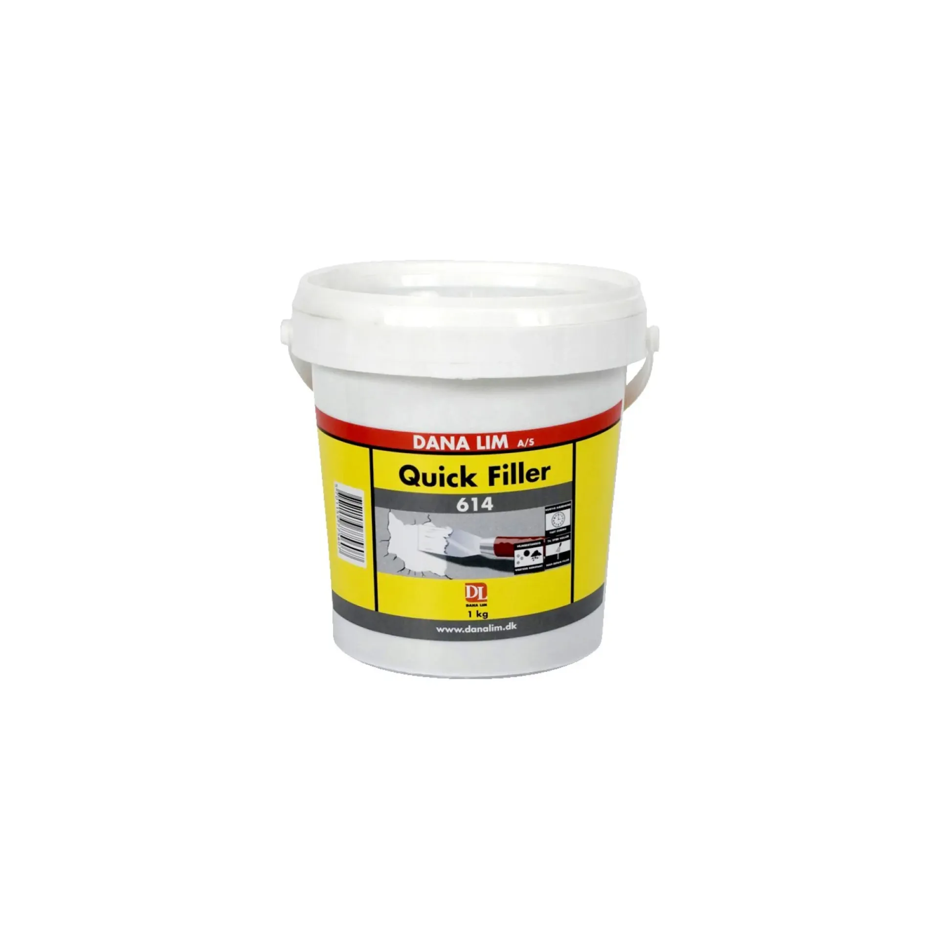 Online Dana Lim QUICK 614 FILLER 1 KG GRÅ