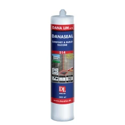 Sale Dana Lim SANTITARY & BUILD 514 BYGGESILICONE 300 ML SORT