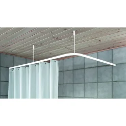 Outlet Debel UNIVERSAL KABINESTANG HVID 90-185 CM