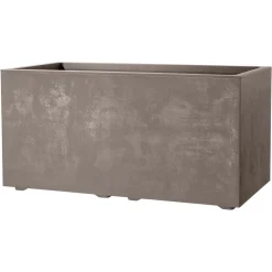 Best Deroma MILLENIUM 208-613 PLANTEKASSE PLASTIK SANDSTEN L79 CM