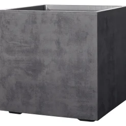 Hot Deroma MILLENIUM 208-620 PLANTEKASSE PLASTIK ANTRACITGRÅ 49X49X49CM