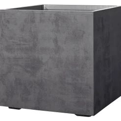 Hot Deroma MILLENIUM 208-619 PLANTEKASSE PLASTIK ANTRACITGRÅ 39X39X39 CM