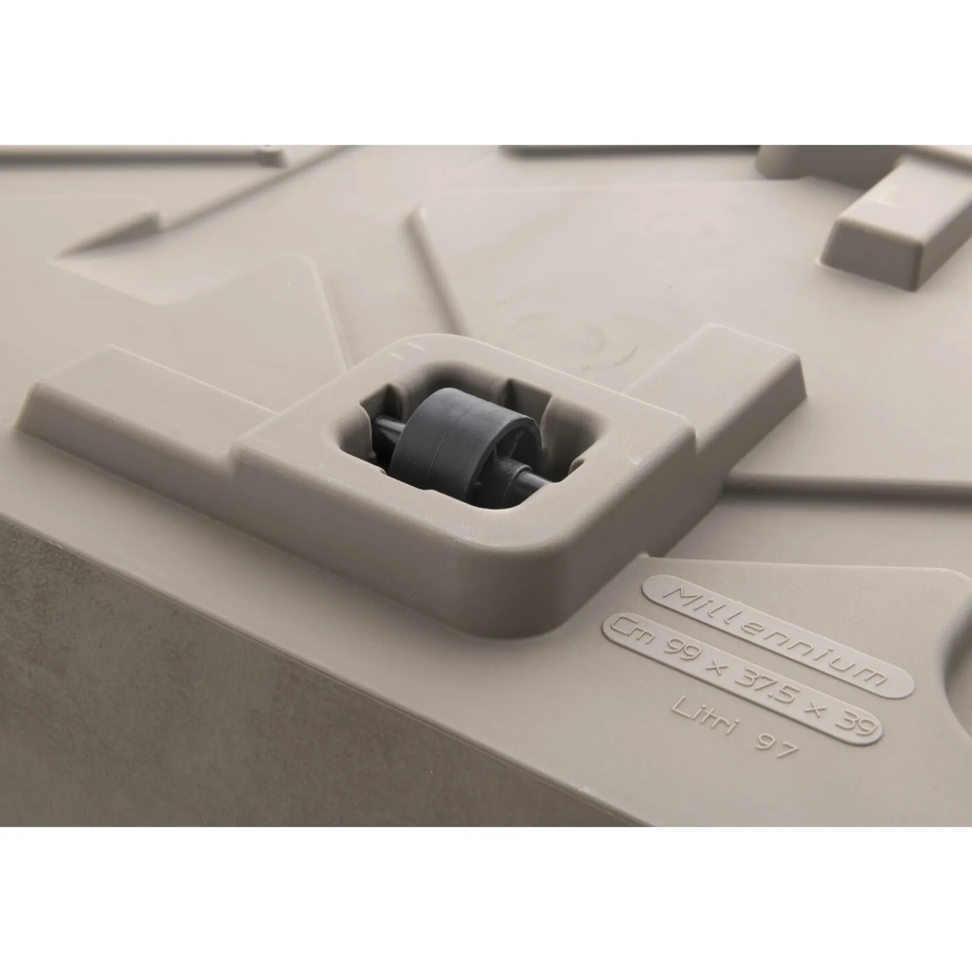 Outlet Deroma MILLENIUM 208-614 PLANTEKASSE PLASTIK SANDSTEN L99 CM
