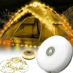 New Det Gamle Apotek LYSKÆDE 100 LED I STRIP, 30 LED I LAMPE 11 CM