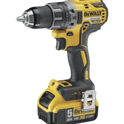 New Dewalt DCD791P2 BORE-/SKRUEMASKINE AKKU MED BATTERI OG LADER