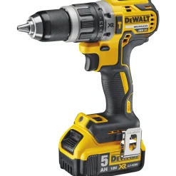 Best Dewalt DCD796P2 BORE-/SKRUEMASKINE MED SLAG AKKU MED BATTERI OG LADER