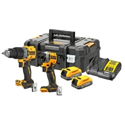 Sale Dewalt DCK2050E2T-QW SKRUEMASKINESÆT AKKU MED BATTERI OG LADER
