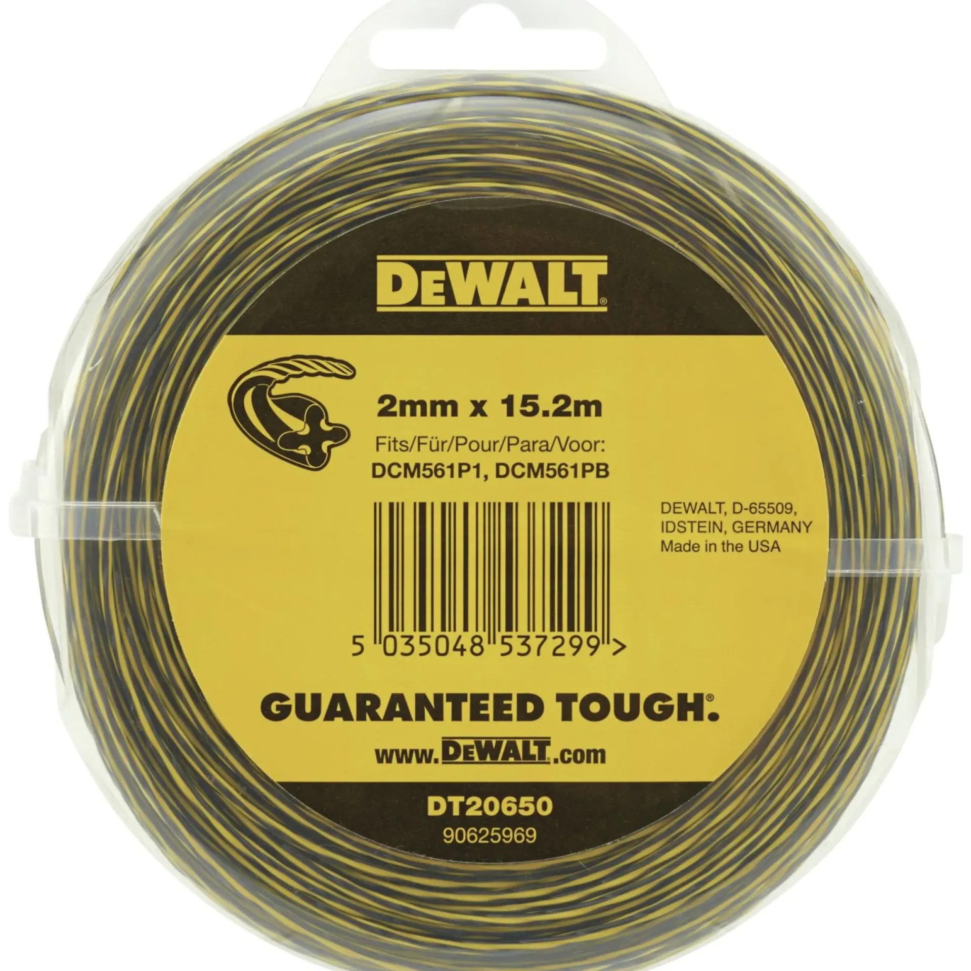 Hot Dewalt DT20650-QZ - 2 MM TRIMMERSNØRE