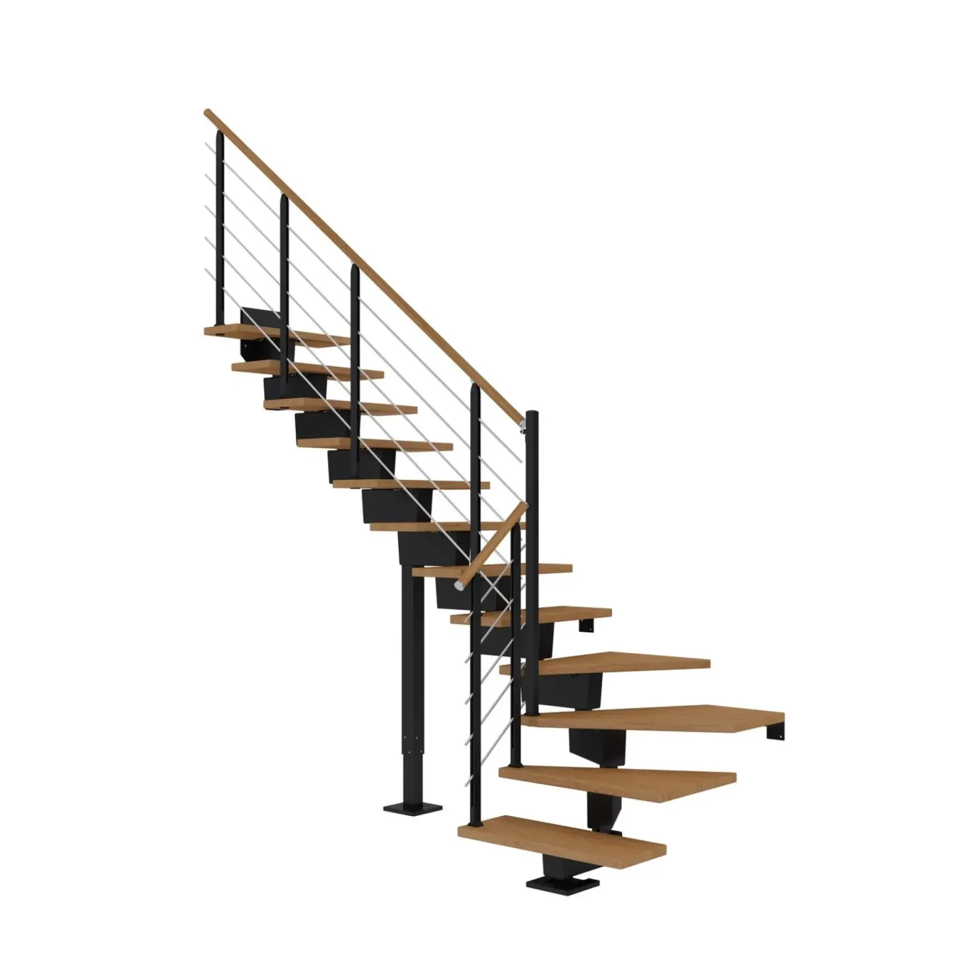 Dolle DUBAI TRAPPE SORT EG DESIGN 11 TRIN