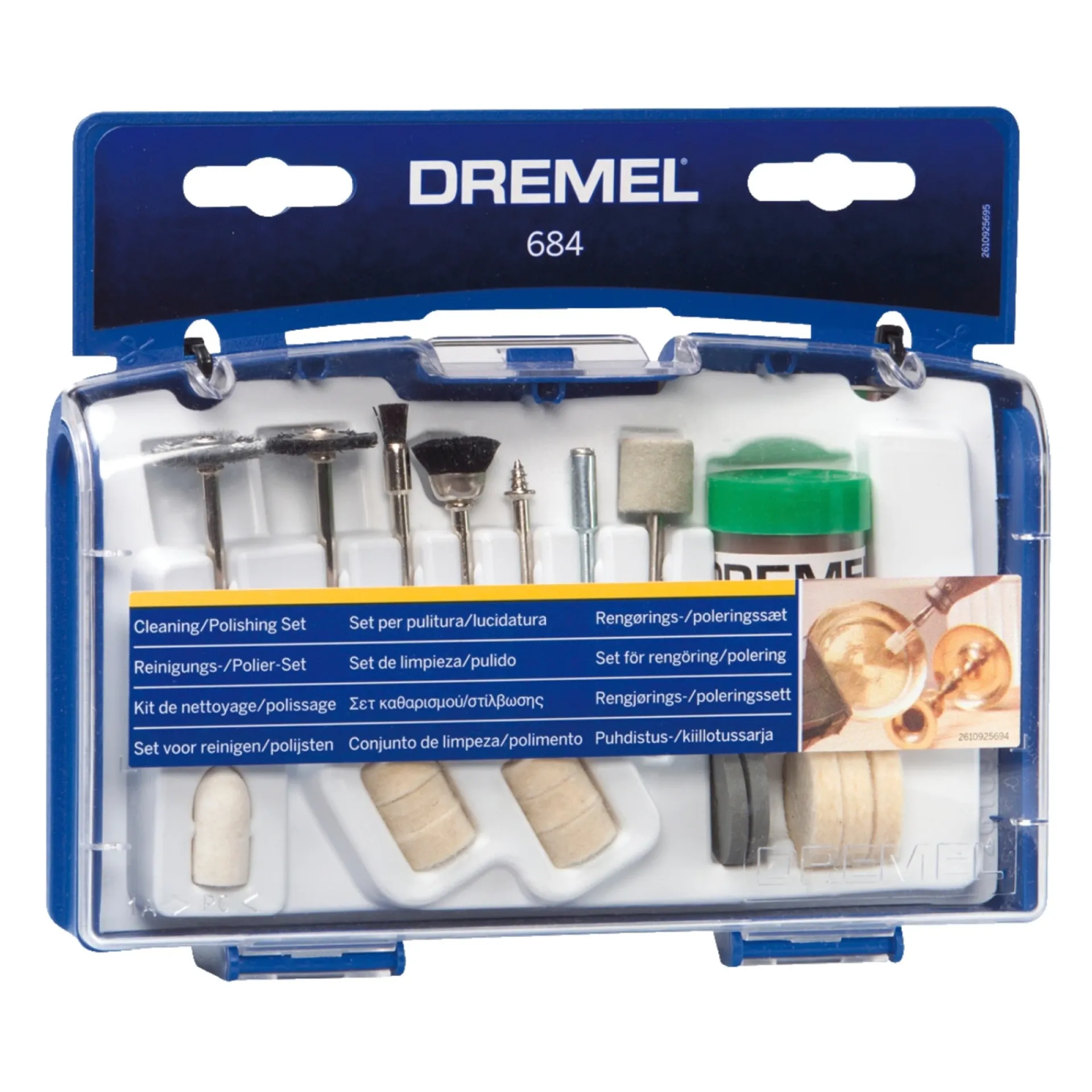 New Dremel RENGØRINGS-/ POLERINGSSÆT