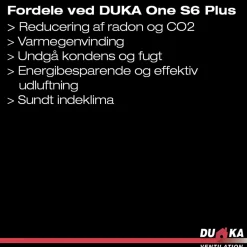 Hot Duka ONE S6 PLUS VARMEGENVINDING 160 MM