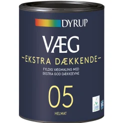 Hot Dyrup 05 EKSTRA DÆKKENDE VÆGMALING 0,75 L BASE 10