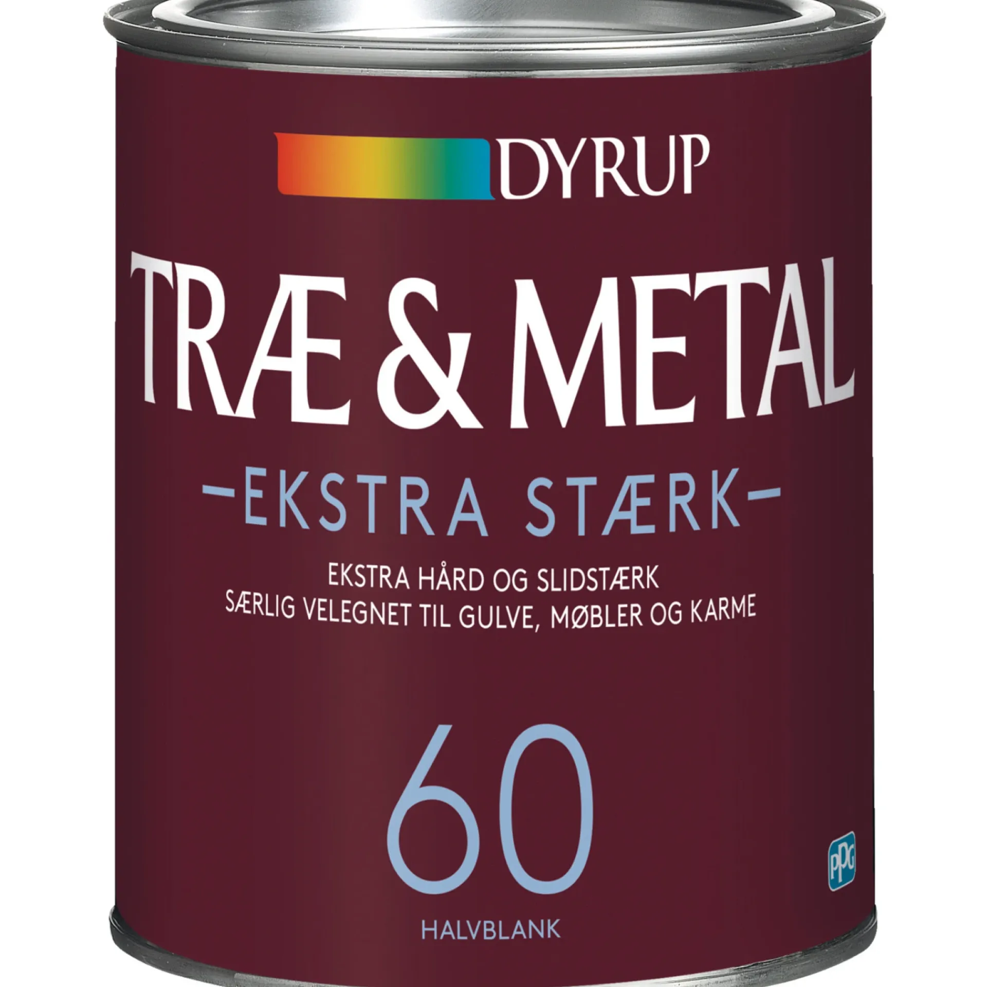 Online Dyrup 60 EKSTRA STÆRK TRÆ- OG METALMALING 1 L BASE 30