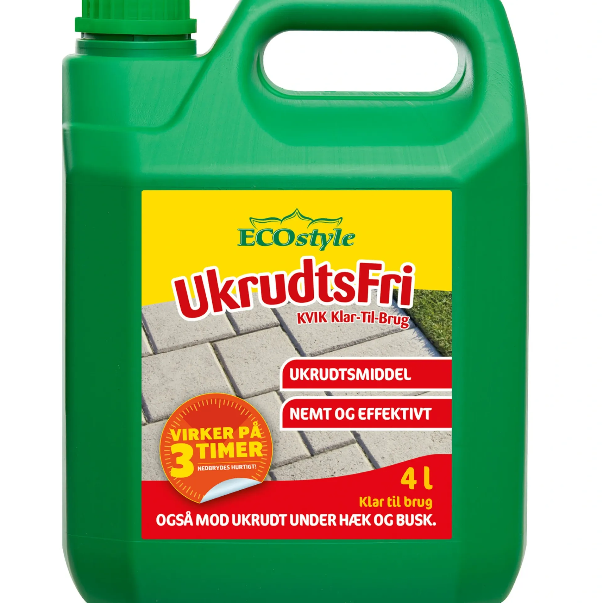Sale ECOstyle UKRUDTSMIDDEL 4 L