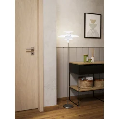 Clearance Eglo BRENDA GULVLAMPE HVID 145 CM