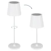 Online Eglo DÆMPBAR GENOPLADELIG BORDLAMPE HVID