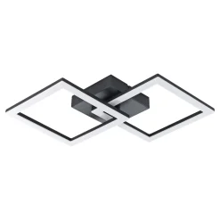 Eglo ECO RANGE HUERTA-E LOFTLAMPE SORT 22,5 CM