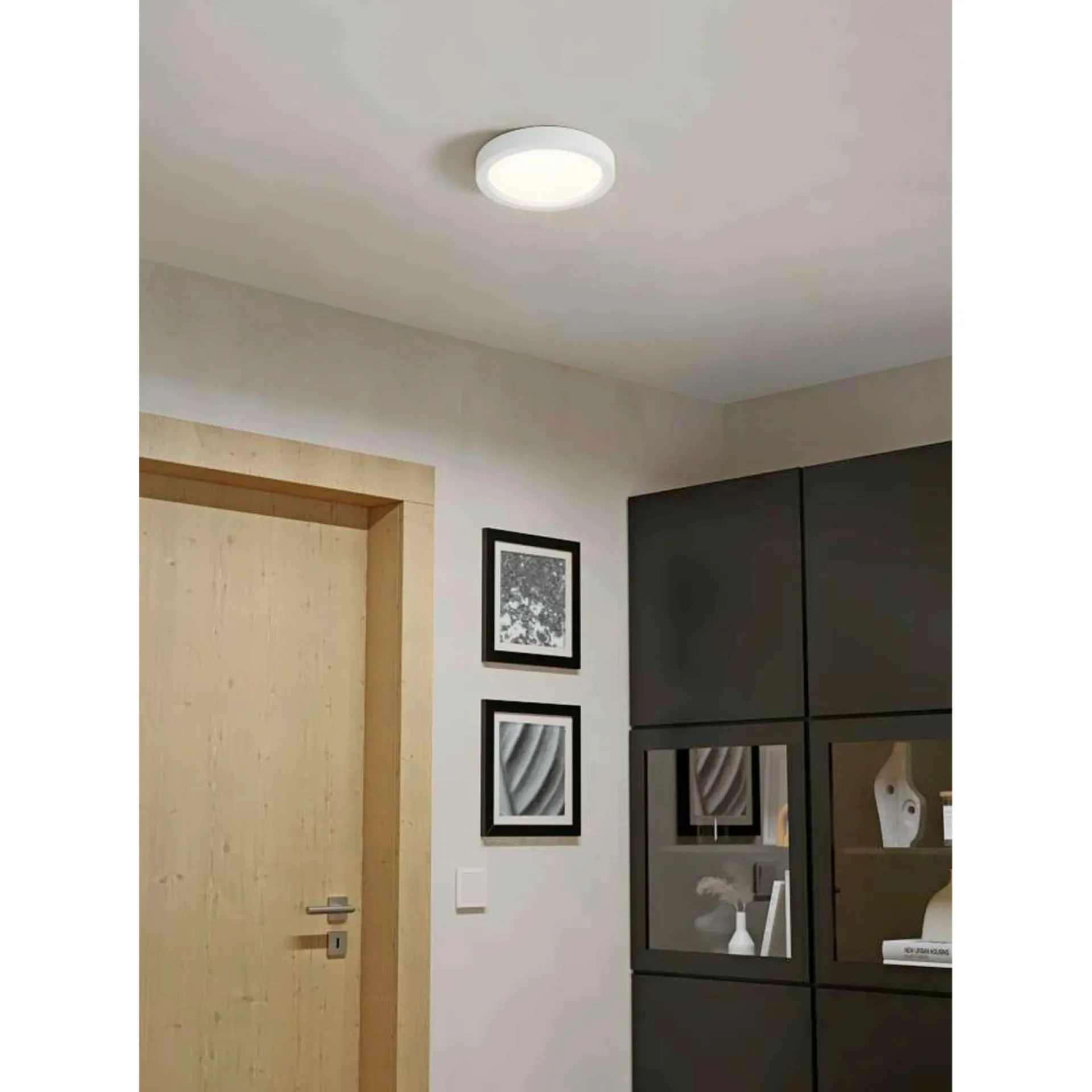 Best Eglo ECO RANGE IDUN-E PLAFOND 18,5W HVID 22,5 CM