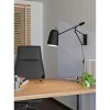 Best Eglo LORETO 1 VÆGLAMPE 28W SORT/HVID