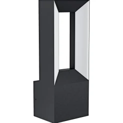 Clearance Eglo RIFORANO UDENDØRS VÆGLAMPE SORT/HVID 2X5W