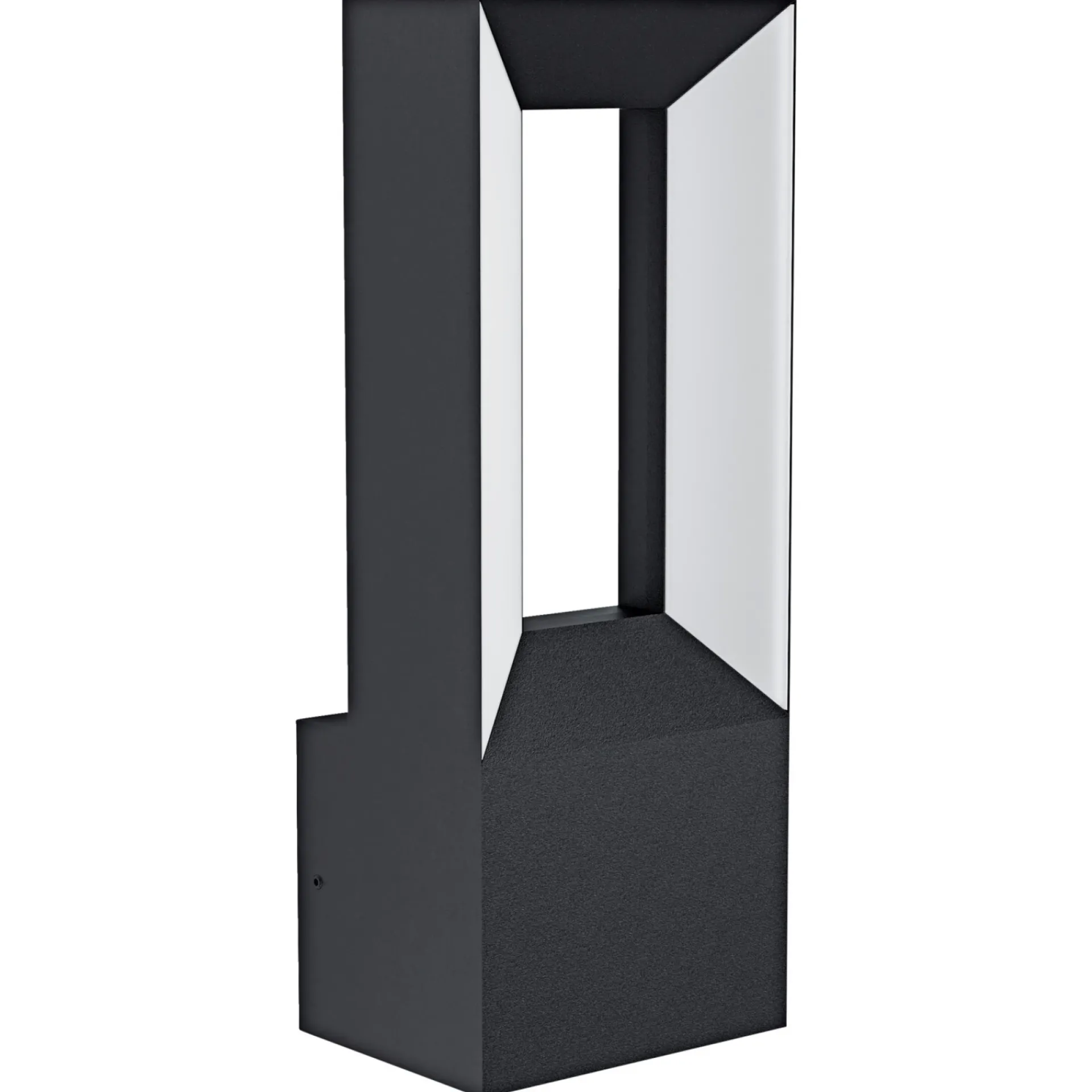 Clearance Eglo RIFORANO UDENDØRS VÆGLAMPE SORT/HVID 2X5W