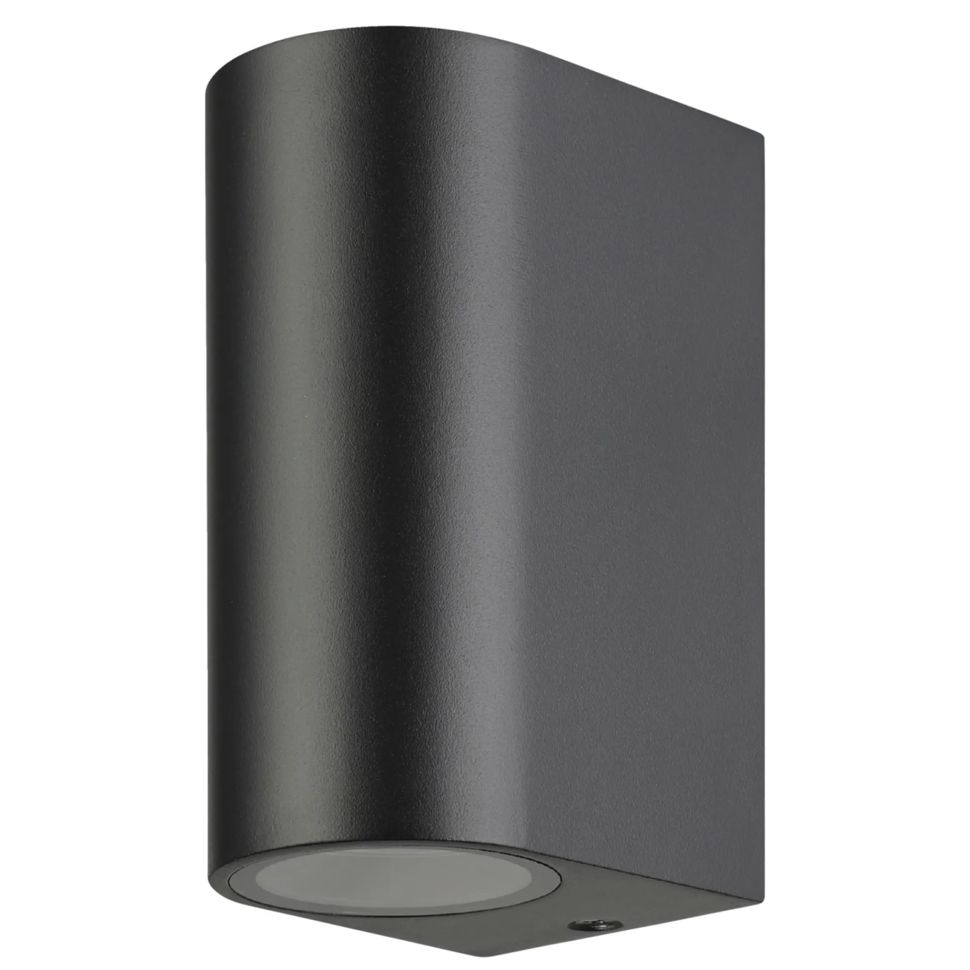 New Eglo RUND MEDELLIN UDENDØRS VÆGLAMPE SORT 2X5W