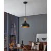 Outlet Eglo SABINAR PENDEL SORT/BRUN 28 CM